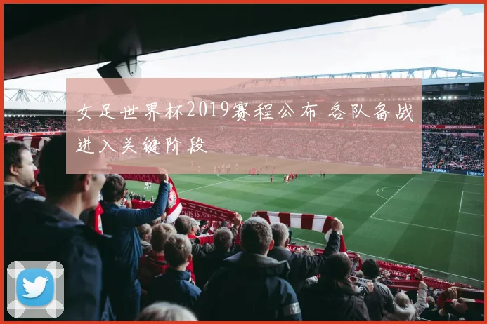 女足世界杯2019赛程公布 各队备战进入关键阶段